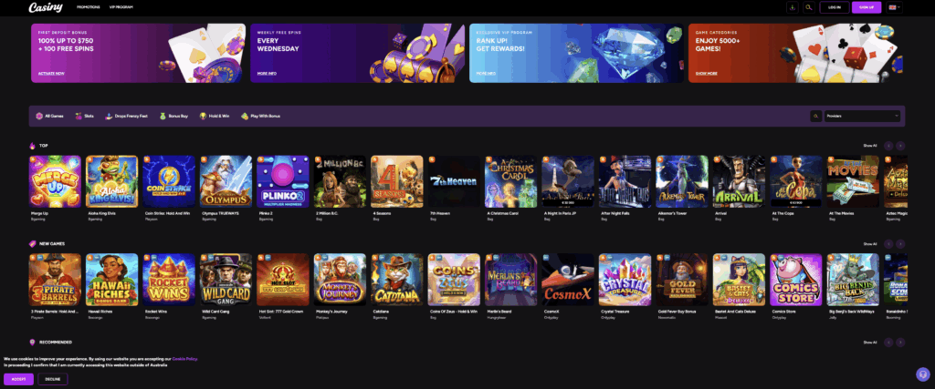 Explore the Thrill of Casiny Casino – Your Ultimate Gaming Destination
